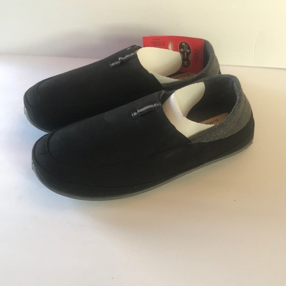 Deer Stags Other - Deer Stags mens Technology  CampoSlipper  Black/Dk Grey Size 11M